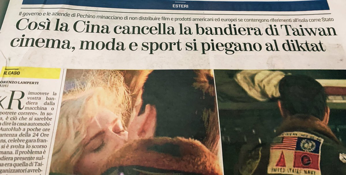 OGiannino's tweet photo. E invece bisognerebbe fottersene: perché di passo indietro in passo indietro, accondiscendendo alla violenta arroganza della Cina, si finisce per creare il presupposto di un’annessione violenta di Taiwan cui il regime di Pechino aspira sempre più apertamente https://t.co/oJ5kJPvhF0