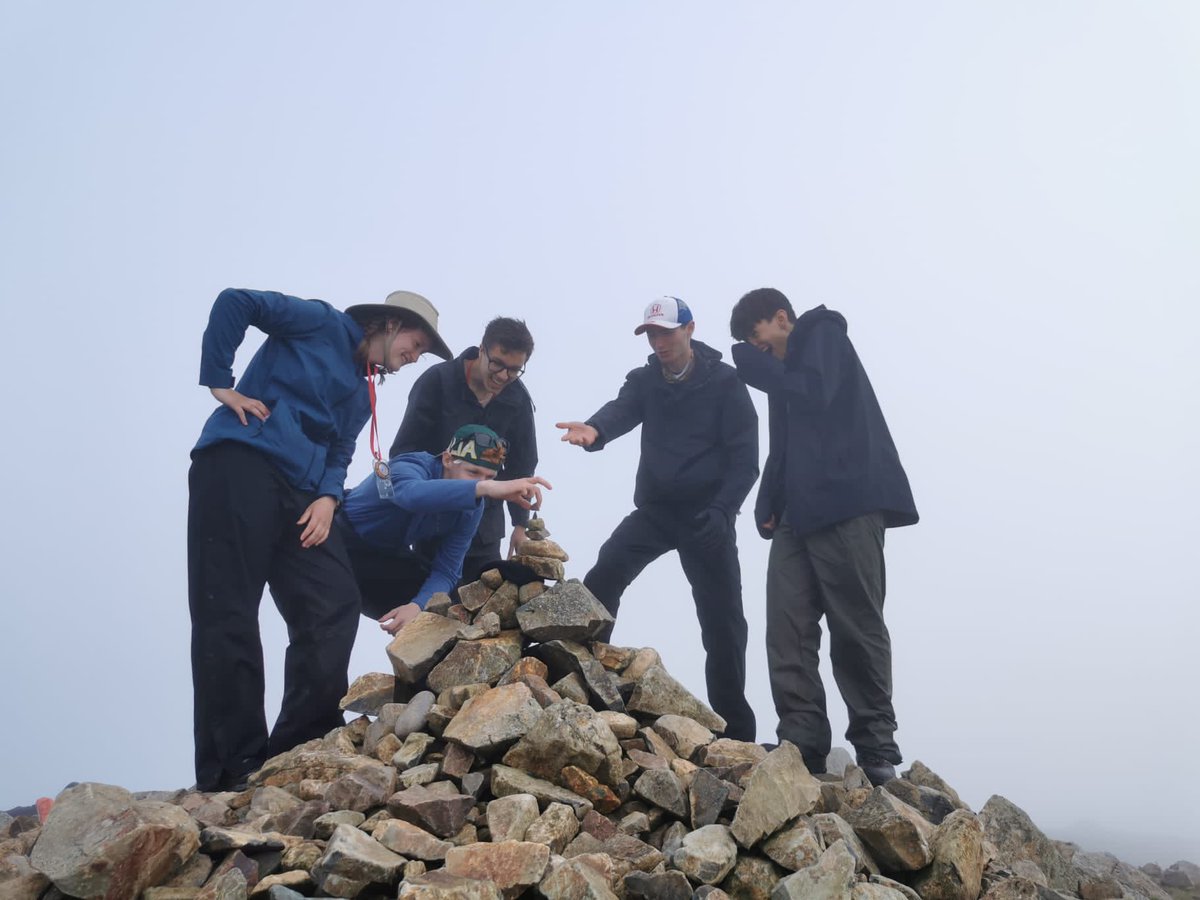 DunottarDofE's tweet image. Reaching the top of Green Gable in a white-out… #GreenGable #whiteout #DofE