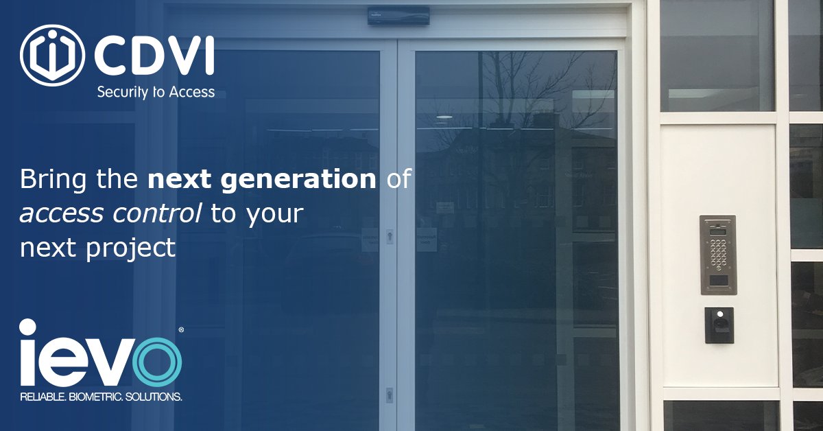 Why upgrade to a #biometric access control system?
- Better Security- More compliance- Less admin- Data protection- High reliability- Seamless integration | #CDVI released an off-the-shelf integration with #ATRIUM #accesscontrol, learn more here: zcu.io/aOT0