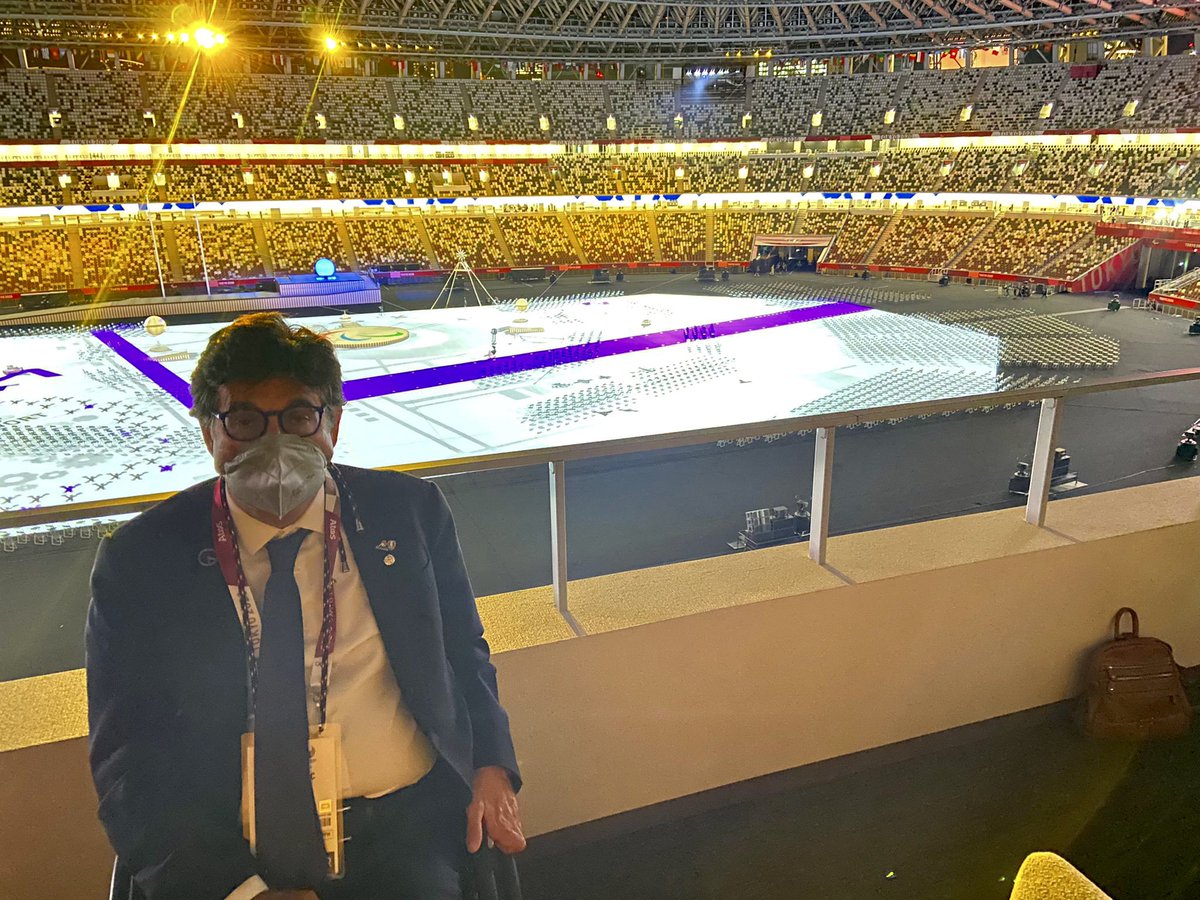 Ci siamo! Ancora pochi minuti e tuto avrà inizio…di nuovo! W l’Italia sportiva! #Paralympics #Tokyo2020 <a href="/CIPnotizie/">Comitato Italiano Paralimpico</a> #WeThe15