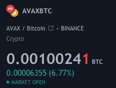 MemesNft's tweet photo. 1 #AVAX = 0.001 $BTC or $49 $USD 

Which position is best to keep long term? https://t.co/UAA6SZg6pW