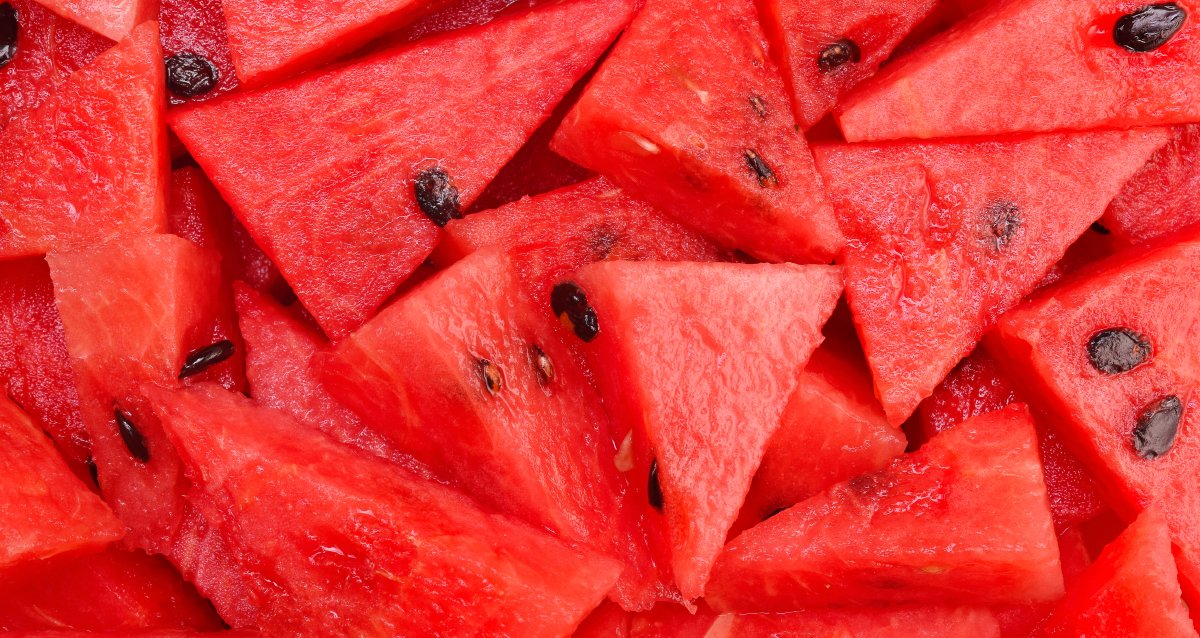 Watermelon is mostly water, so it helps keep you hydrated. It's also full of nutrients like potassium (640 mg in two wedges!) and lycopene that help fight inflammation when you exercise in the heat. wb.md/3AVtc12