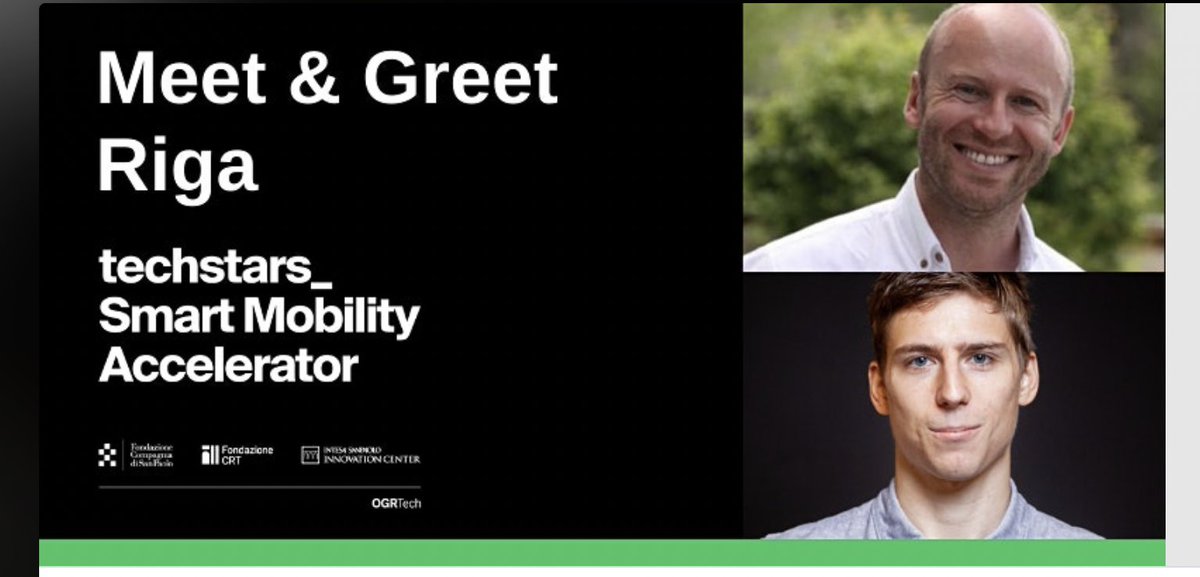 I'm super excited to meet #founders from the #Baltics in #Riga next week! Sign-up now if you're interested in joining @techstars and meet me for 1:1 office hours or/and the Meet&amp;Greet with <a href="/Skorovs/">Reinis Skorovs</a> from <a href="/KedeonSolutions/">kedeon</a> on Tuesday eve at @TechHubRiga! 

eventbrite.com/e/techstars-sm…