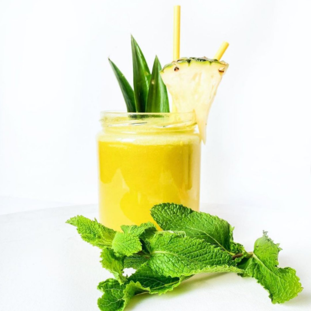 Homemade tropical superfood juice 🍍

This deliciously fruity juice is the perfect way to stay hydrated throughout the day! ☀️

Discover more delicious juice recipes today on our website! 📲

#juice #juicemaking #juicerecipe  #superfoods #superfood #superfoodrecipe
