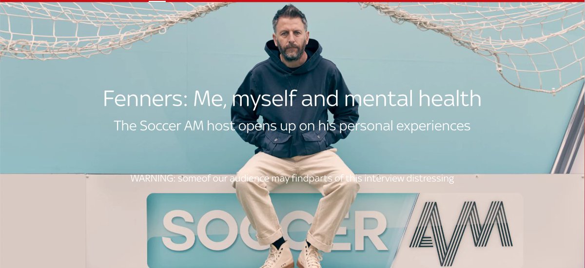 mojowellbeing's tweet photo. Really amazing to see @fennerstweets from @socceram open up about his struggles with mental health. 

Check out the @skysports article here ➡️  https://t.co/Jf096M7QHu https://t.co/zZokaiOcjH