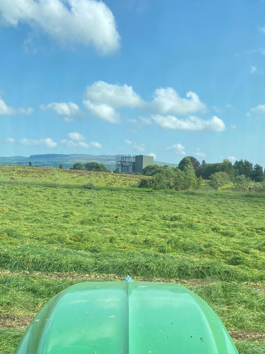cormzo's tweet photo. View from the cab this morning. Will this be one of the last major investments in milk processing in Ireland? Quite possibly.. https://t.co/esEVs9Mlkl