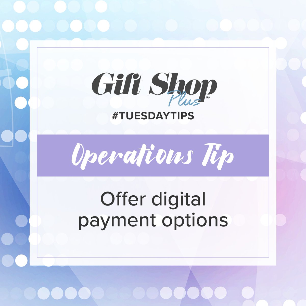 giftshopmag's tweet image. “Customers enjoy the convenience of using digital payments so we love to offer this feature and create a faster checkout,” Pria Maineri, owner of @88kitty, a candle, soap and bath bomb gift store in Los Angeles. #TuesdayTips #OperationsTip #GiftShop
