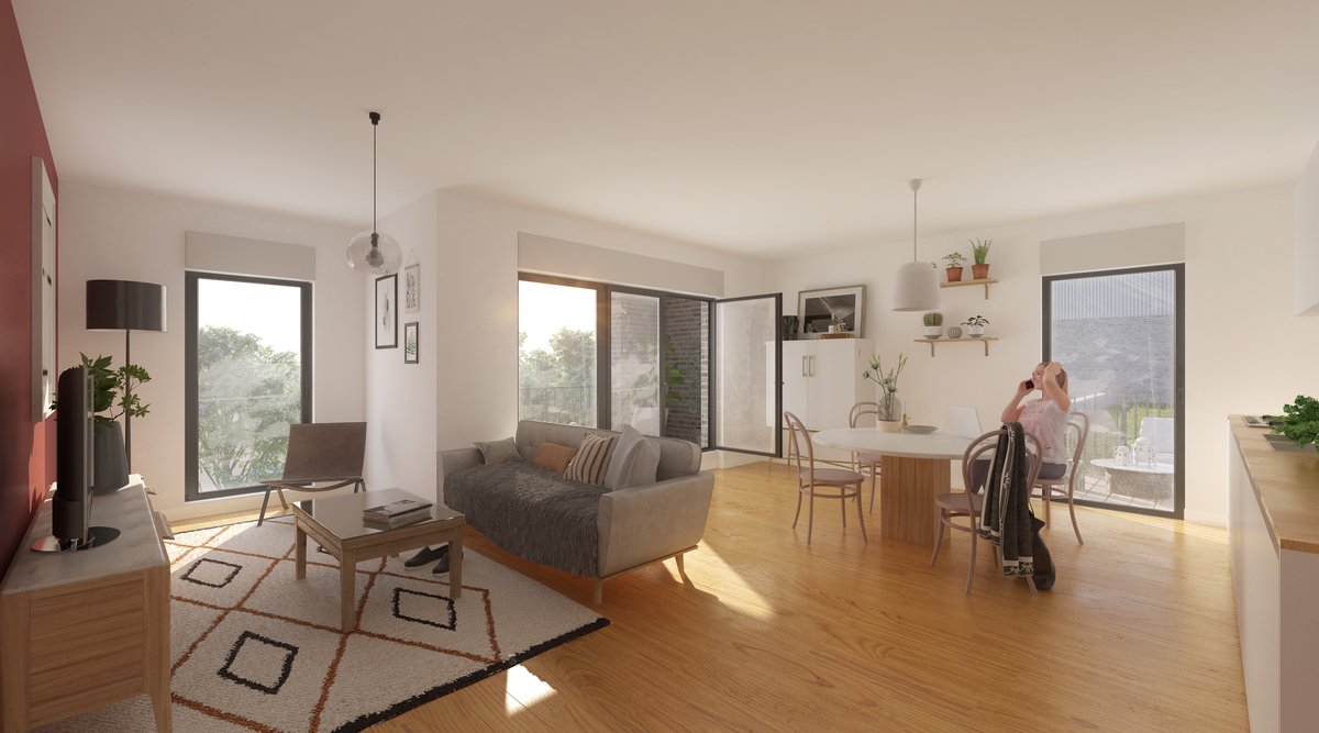 Stereograph c’est aussi la réalisation de #perspectives intérieures et extérieures ✨

Projet : Résidence Tweed Ilot 1L sur le site de La Maillerie 
Architectes : Coldefy et Guillaume Anrys
Maître d’ouvrage : NHOOD 
Date de livraison : dernier trimestre 2023

#images3D #studio3D