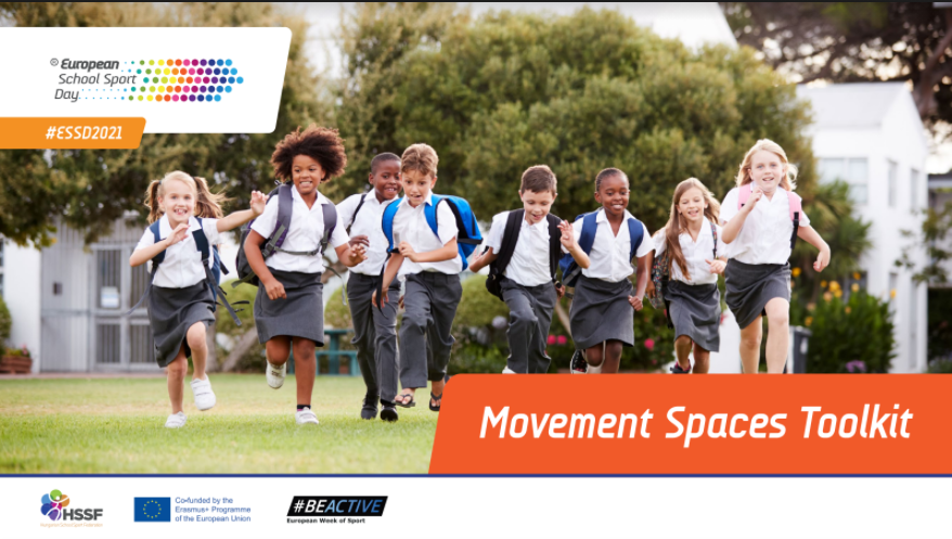 ISCA_tweet's tweet photo. Check out the brand new #MOVEmentSpaces at School toolkit created by ISCA and @mdsz_hssf for this year's European School Sport Day theme.
👉 https://t.co/NaKh1auzpP
#ESSD2021 #NowWeMOVE #BeActive @EuSport https://t.co/XEtDgaFJkD
