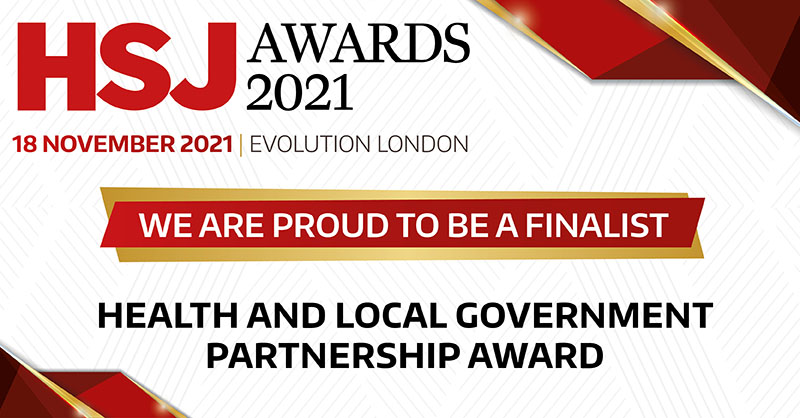 We are delighted to be named a finalist as a partner of @HhcpCare for the Health & Local Partnership Award 
@HSJ_Awards , Congratulations @Hillingdon @CNWLNHS @NWLCCGs @H4All_Charity @HillingdonNHSFT - fantastic to be part of a great collaborative service! #HSJawards