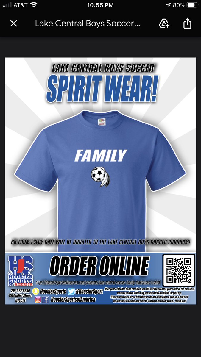 Please help support LC boys soccer! 🔵⚽️ #Family