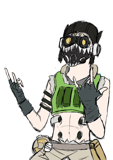 オクタンのtwitterイラスト検索結果 古い順