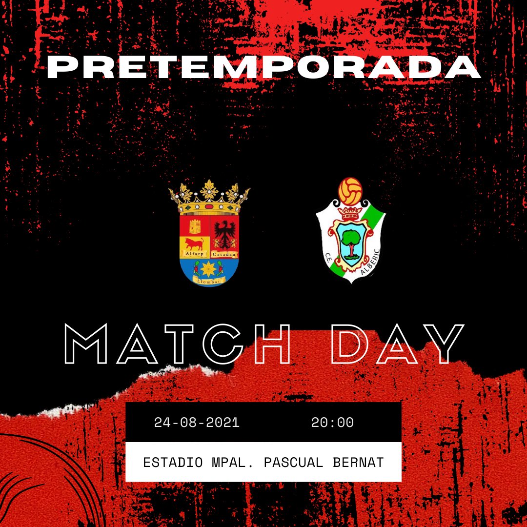 QUÉ ARRANQUE LA CARDONETA🛳

📣MATCH DAY📣
🆚 Alberic Promeses Juv.
🏟 Pascual Bernat
🕒 20:00