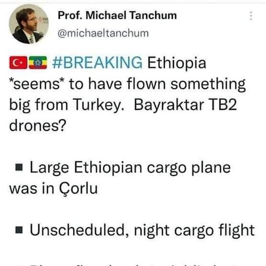 Tigrawaynet4's tweet photo. How #NATO Member state could sale #WarDrones to LDCs? (Turkey to Ethiopia?) #StopwaronTigray #TigrayGenocide https://t.co/vo1ZqKrPns