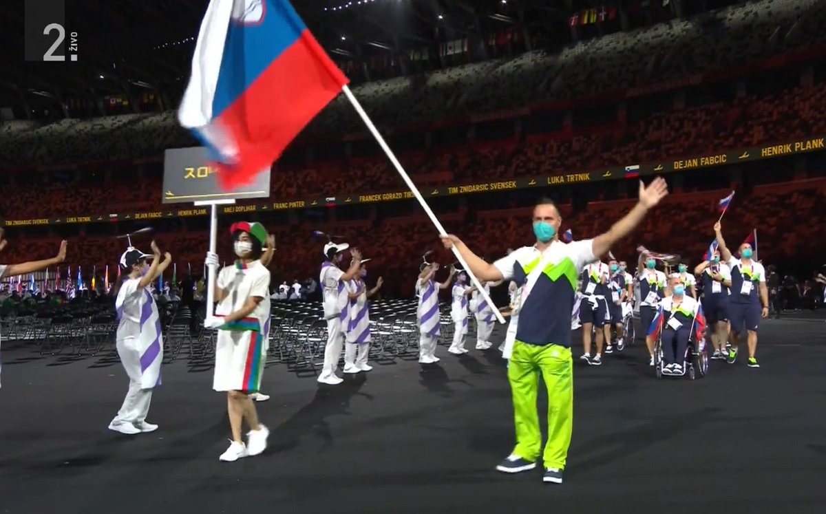 hsoru's tweet photo. Srečno @ParalympicsSLO!! #paralympics2020 #Tokio2020 https://t.co/UWQcVQgGMJ