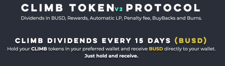 Gabimig's tweet photo. @highvision2020 @ClimbToken I have tokens in my wallet but those BUSD don't come https://t.co/S6bt22uRVx