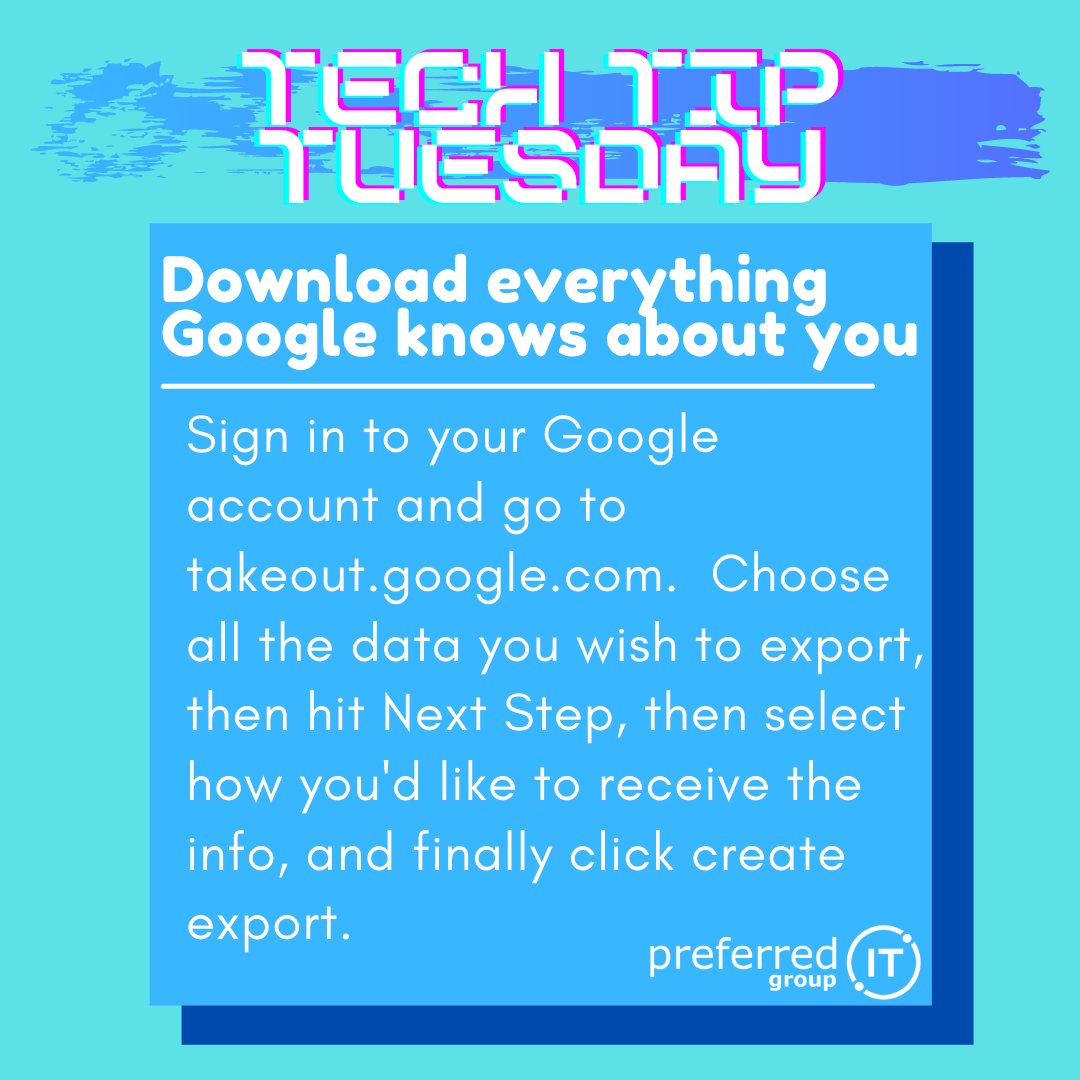 Jason_Horne79's tweet image. Tech Tip Tuesday! 
#googletechtip #whatdoesgoogleknowaboutyou #fascinating #talknerdytome #preferreditgroup
