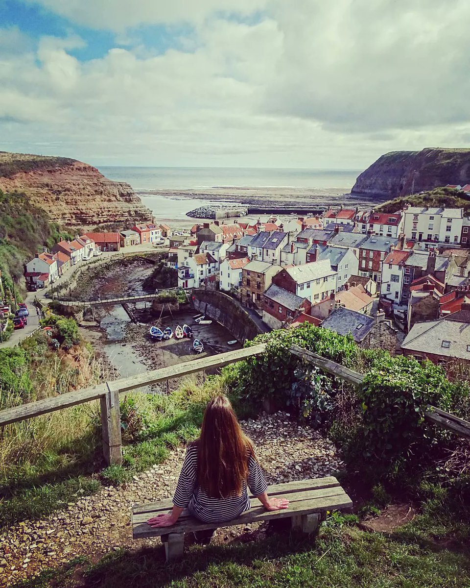 A Queens View ❤️ #staithes #coastalvillage #coast #sea #thalassophile #northyorkshire #yorkshire #yorkshirelife #summer
