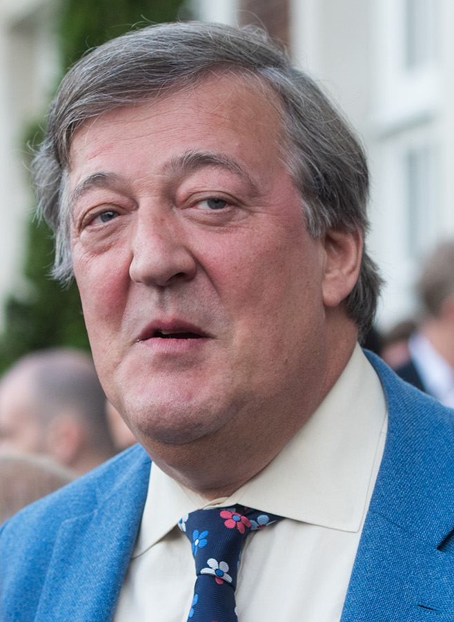 Happy Birthday to English actor, broadcaster, comedian, director and writer Stephen Fry! 