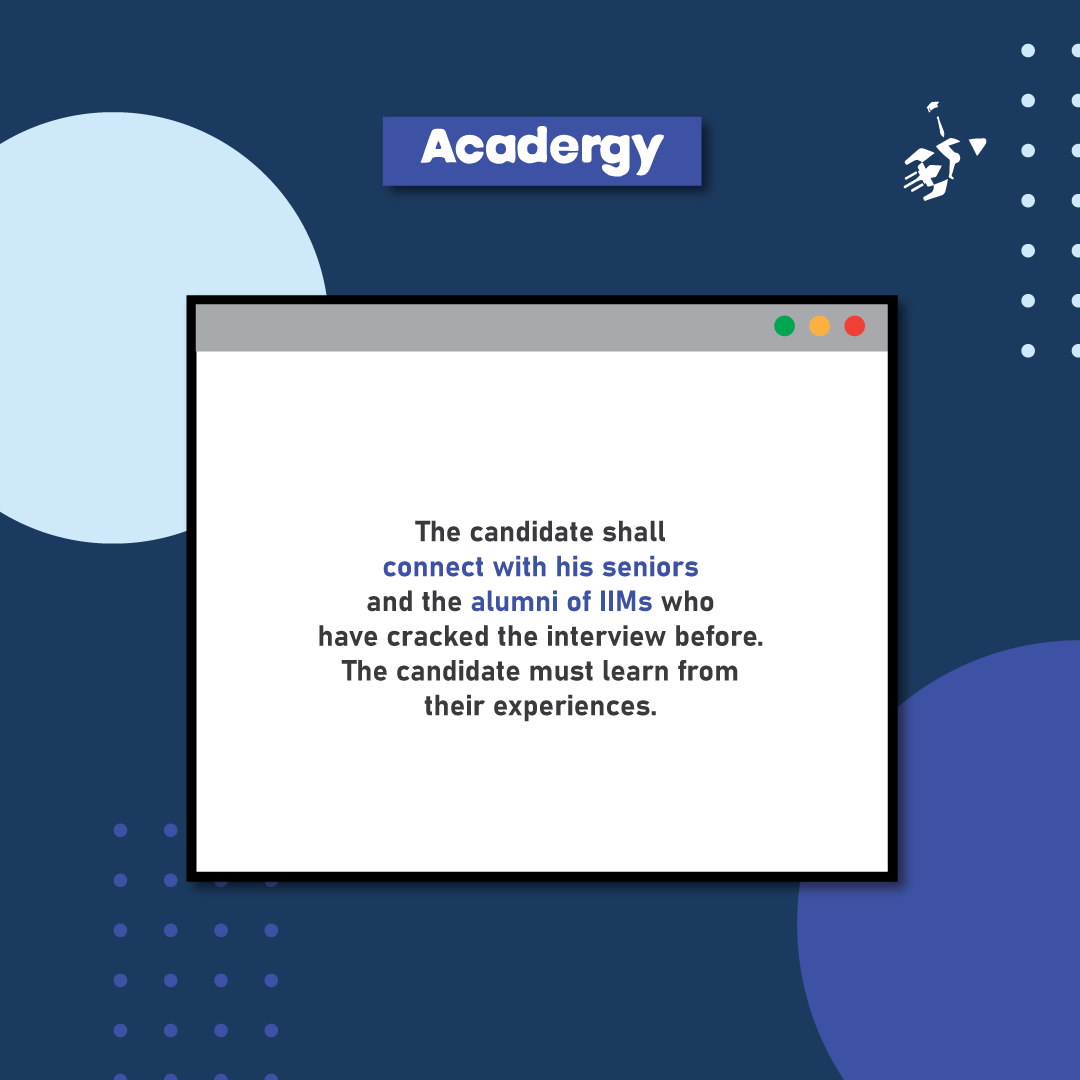 Acadergy1's tweet photo. How to Prepare For IIM PI Round (1/2)
Give a read at: https://t.co/6CUCfsyIZN
.
.
.
.
#cat #cat2021 #catexam #catexam2021 #catexampreparation #catexamprep #cat2021coaching #mba #mbalife #cataspirant #cataspirants #mbacet https://t.co/4Z9vyuUMhq