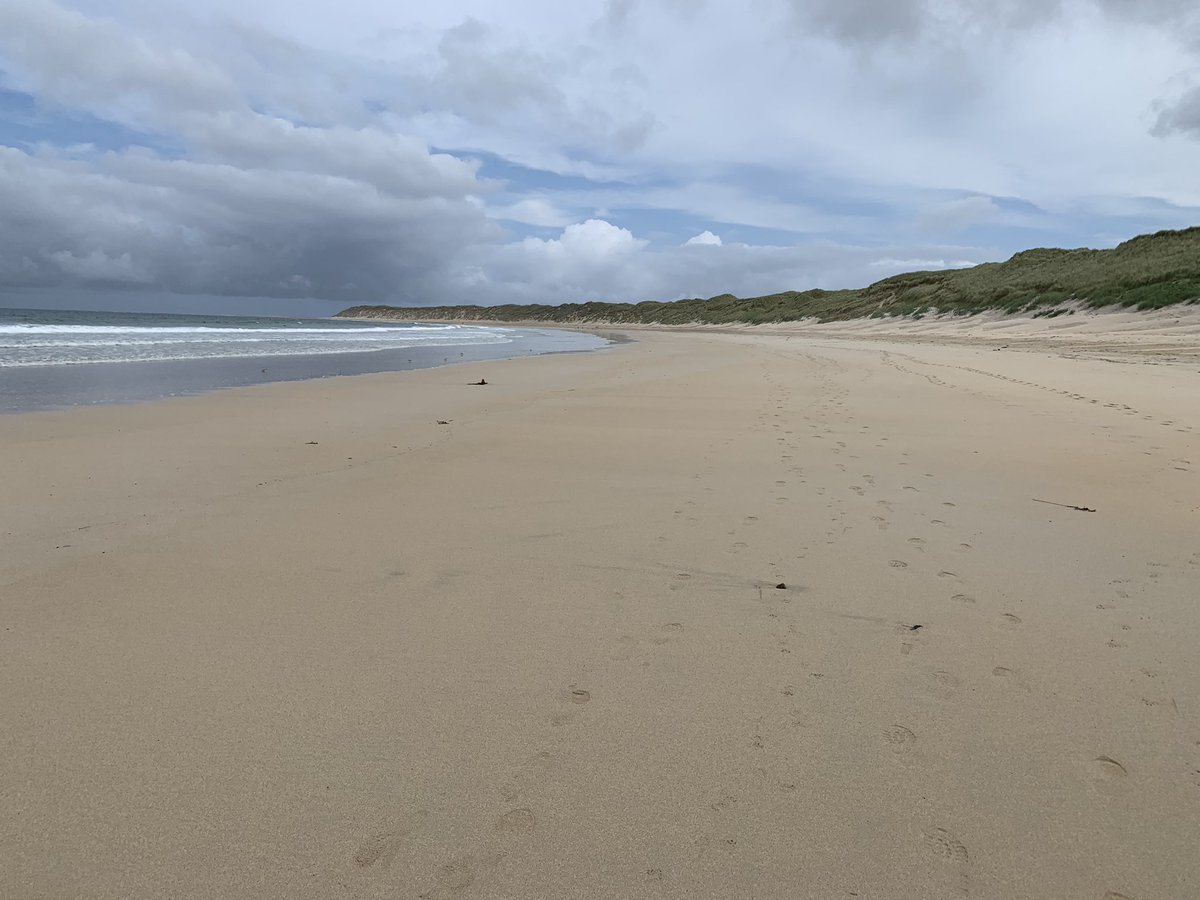 Magheraroarty in #Donegal….at the height of #summer! 8KM of uncrowded glorious #sand.