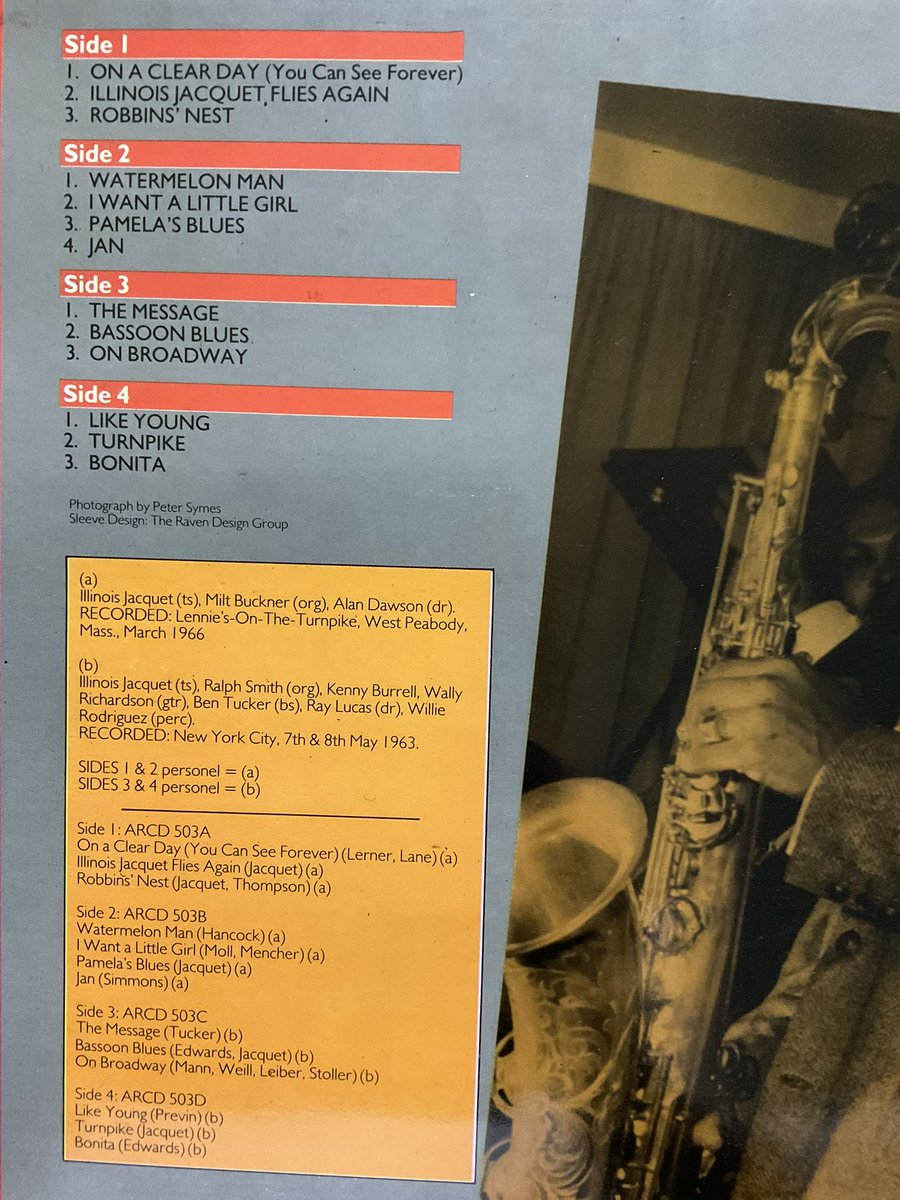 takanomasajazz's tweet photo. 今日の睡眠音楽は、Illinois Jacquesの2枚組の1枚目のライブ盤、ブロックコードの名手OrganのMilt BucknerとDsのAlan DawsonのTrioのLive!ここでのBucknerはベースラインは足で演奏している。ブッツブッツという感じ🎶得意の両手の作るサウンドが熱い、厚い、Grooveしてる😊#JazzOrgan #MiltBuckner https://t.co/ziqzlXf5ft