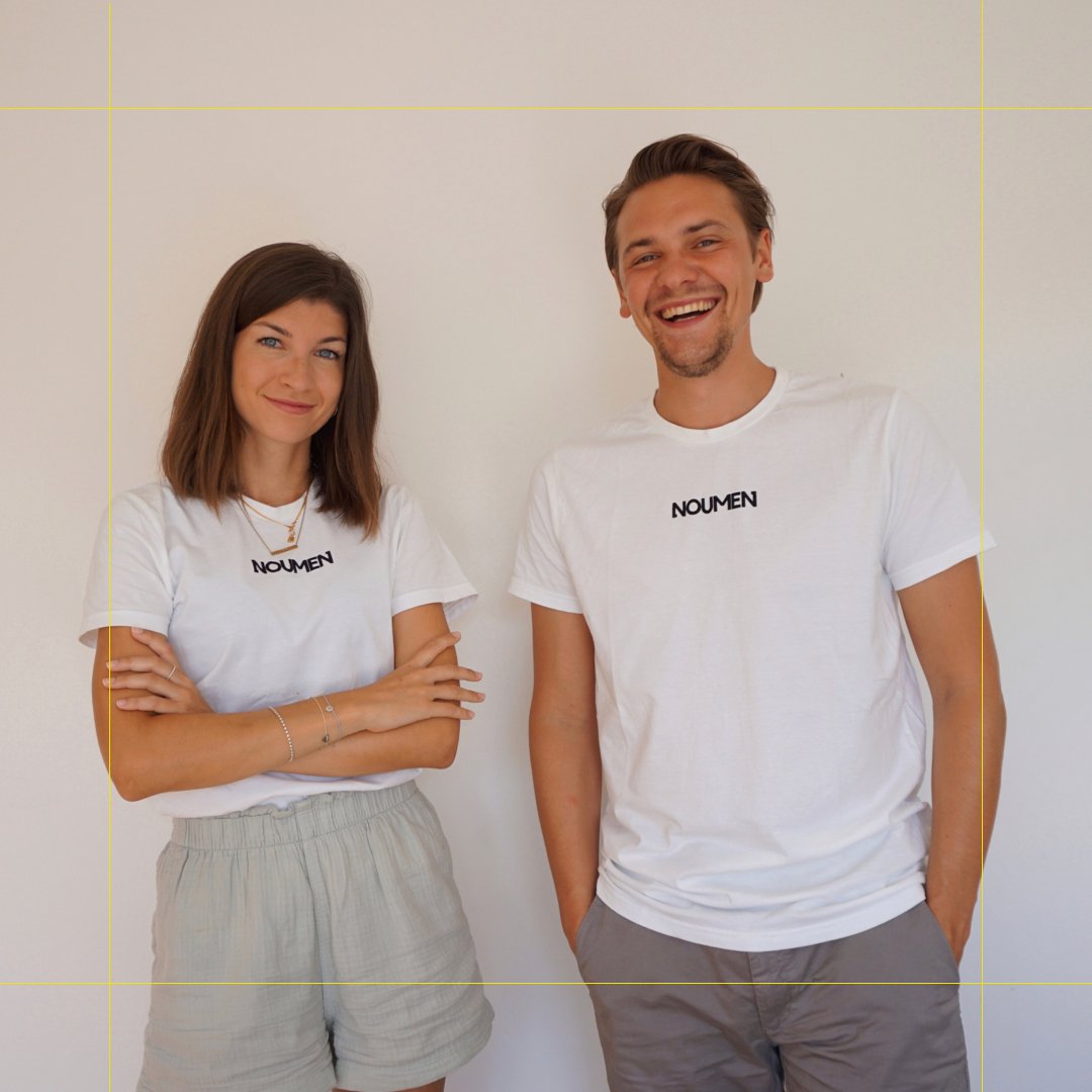Meet the #founders Jana &amp; Max:

NOUMEN creates products that nourish, strengthen and protect against external influences. Routines that prioritize your #health and wellbeing. 

We break old #stigmas associated with men's #mental and physical #wellbeing. 
Without compromise.