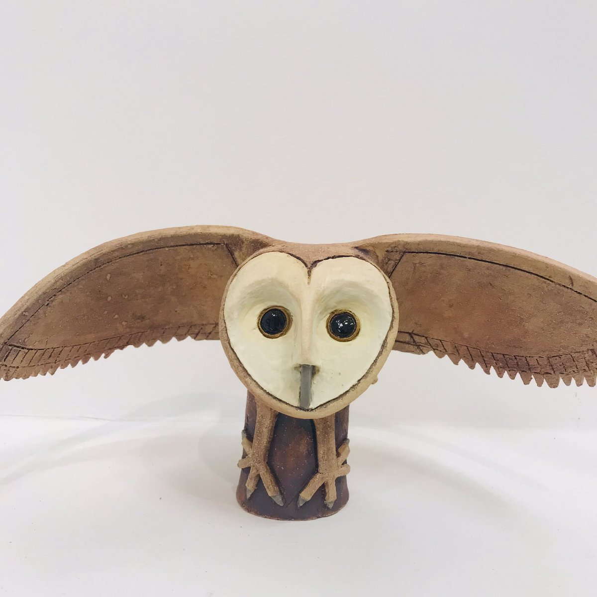 Member Jean Has just popped in and welcomed these new beautiful ceramic birds to the gallery in Richmond. 
People always stop to look at these beauties and no wonder why! 
#yorkshireart #Art #ceramics #ceramicart #birds #bird #original #colourful #owl #artist