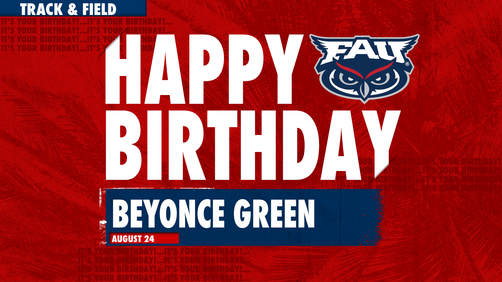 Happy birthday and first week of classes to Beyonce 