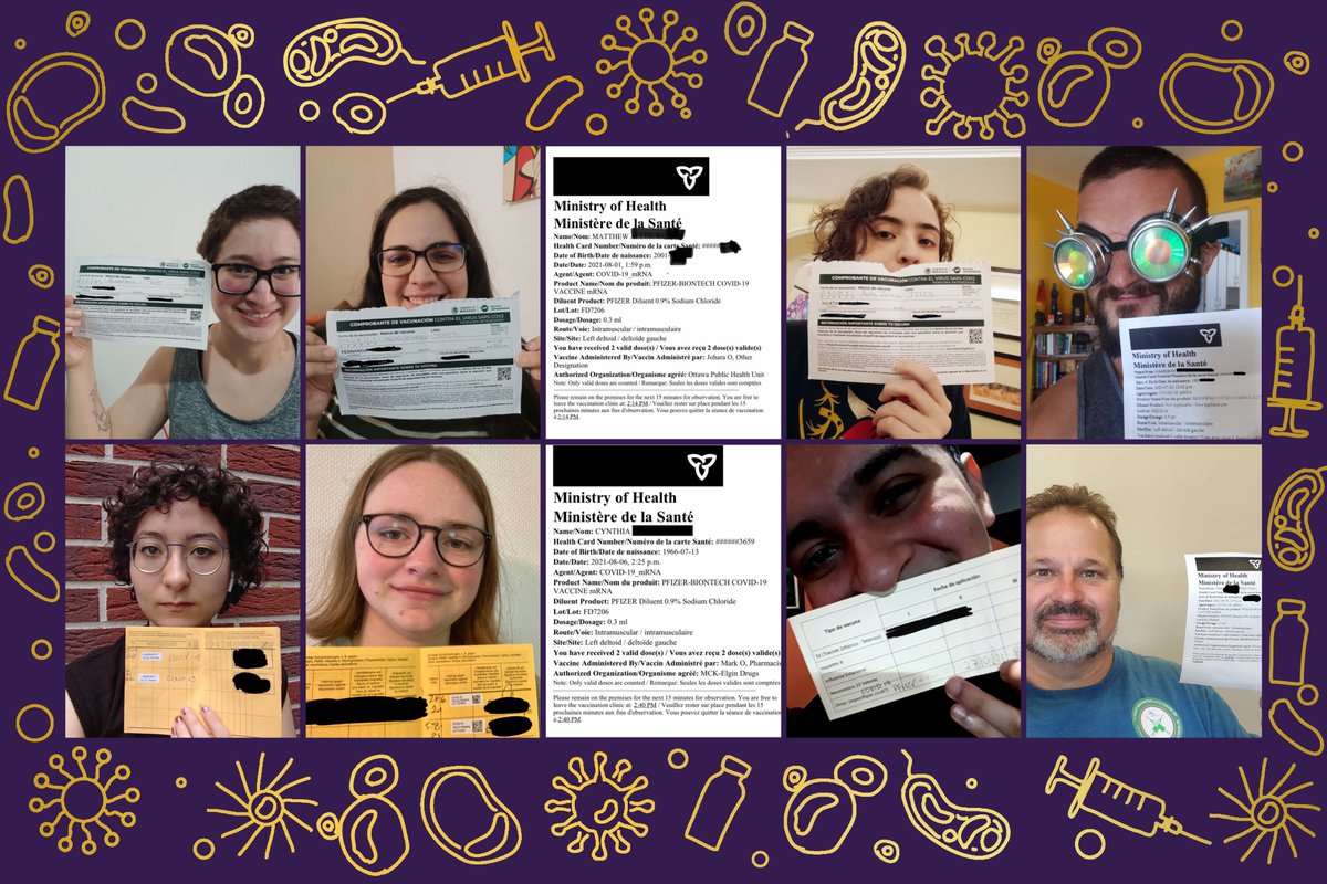 GISHPantheon's tweet photo. 72. (COLLAGE) Get as many people as you can vaccinated this week to post on social media with their card, #VaxTag and the date (personal info redacted). They must have been vaccinated DURING Hunt Week to count. Collect all the images into a collage #GISH #Item72 #GetVaccinated https://t.co/xGlo5LLKND