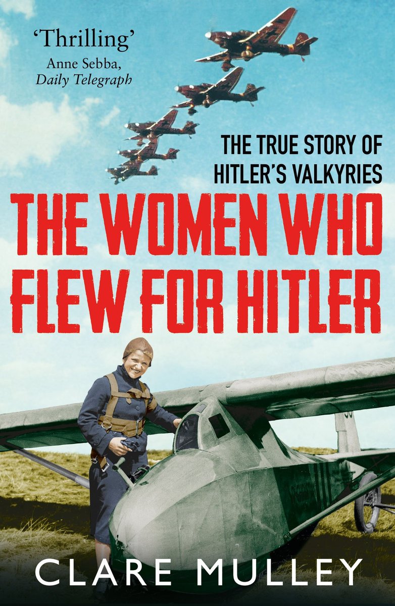 @Brabazon2 @ron_eisele Thank you. Reitsch was also a committed Nazi, unlike fellow female Third Reich test pilot #MelittavonStauffenberg. Their intertwined stories are told in my #YheWomenWhoFlewForHitler