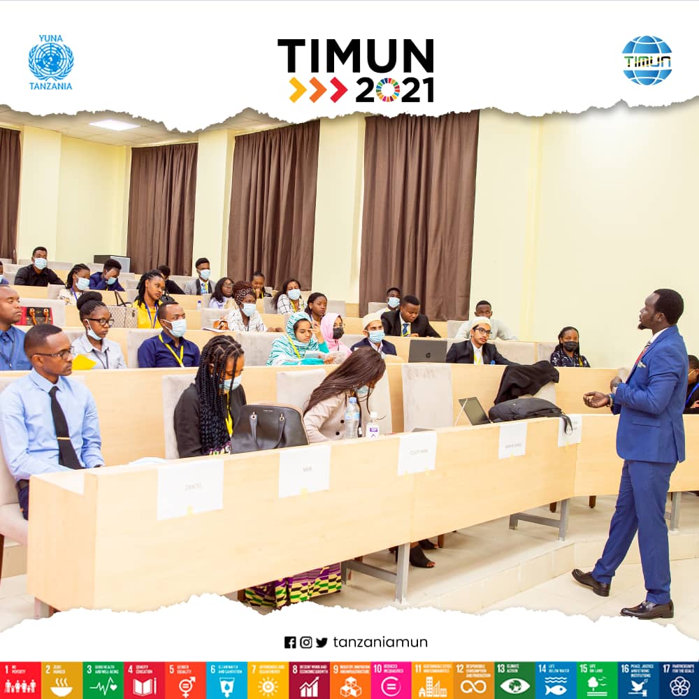 YUNA_Tanzania's tweet photo. Its happening now Caucus number four they're going to discuss on how youth engage in leadership and peace building. Sub-theme, "Youth potentials in Leadership and Peace building for sustainable peace and development"

#TIMUN2021 #sdgs2030 #modelunitednations #Tanzania #Zanzibar https://t.co/POLw4MrFBS
