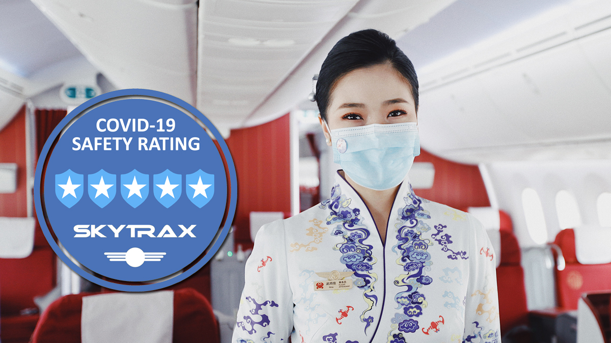 Last week, @GroupHNA carrier @HainanAirlines was certified with the 5-Star COVID-19 Safety Rating, becoming one of just 14 airlines in the world and the 1st airline in China to achieve this top recognition - read more here 👉bit.ly/3zgOMfX #reducerisk #safetravels
