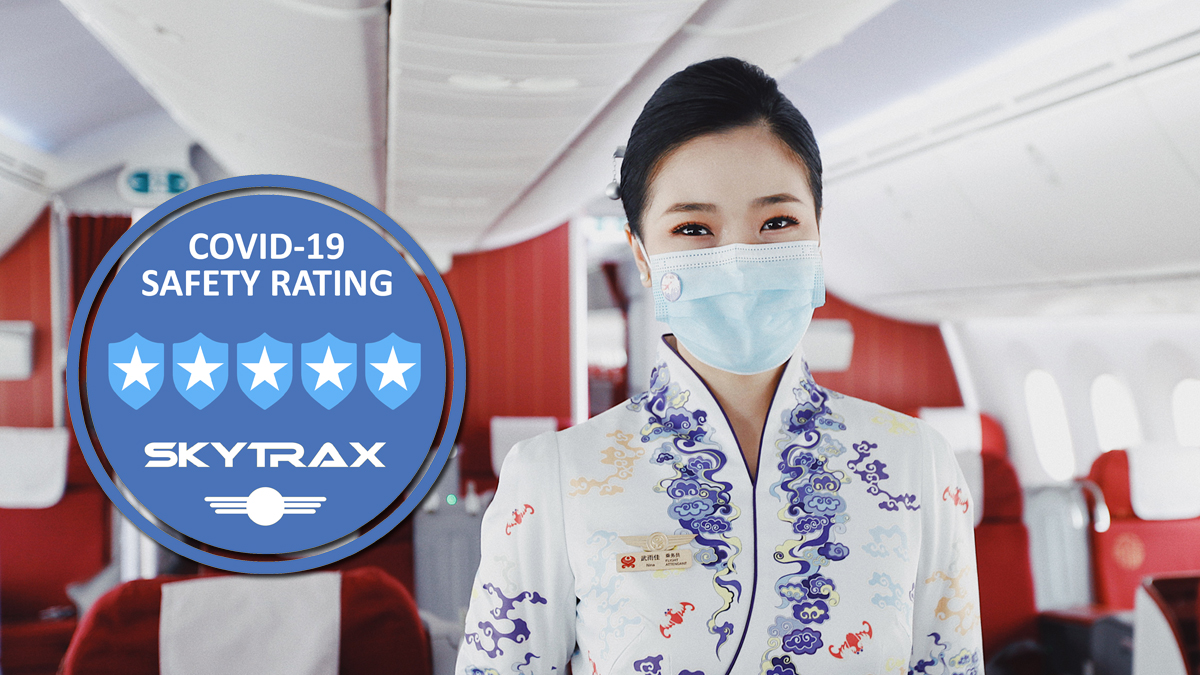 Last week, <a href="/GroupHNA/">HNA GROUP</a> carrier <a href="/HainanAirlines/">Hainan Airlines</a> was certified with the 5-Star COVID-19 Safety Rating, becoming one of just 14 airlines in the world and the 1st airline in China to achieve this top recognition - read more here 👉bit.ly/3zgOMfX

#reducerisk #safetravels