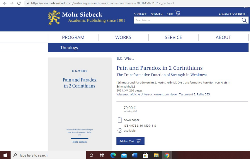 B. G. White tweet media