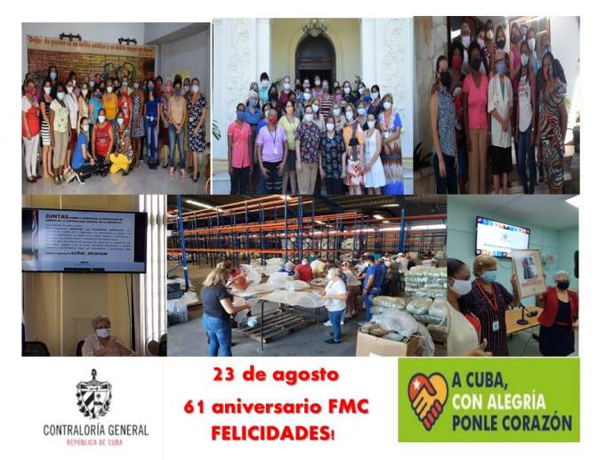 cubiza_ree's tweet photo. Felicidades a todas las mujeres en este 23 de agosto. #Aniversario61FMC #ACubaPonleCorazón #CubaPorLaVida #HéroesDeLaSalud #CubaEsSolidaridad @yasnay25 @DelgadoIsnel @riveri00191474 @DaiCubizaWajay @EmpCubiza https://t.co/xB7cP9q4UG