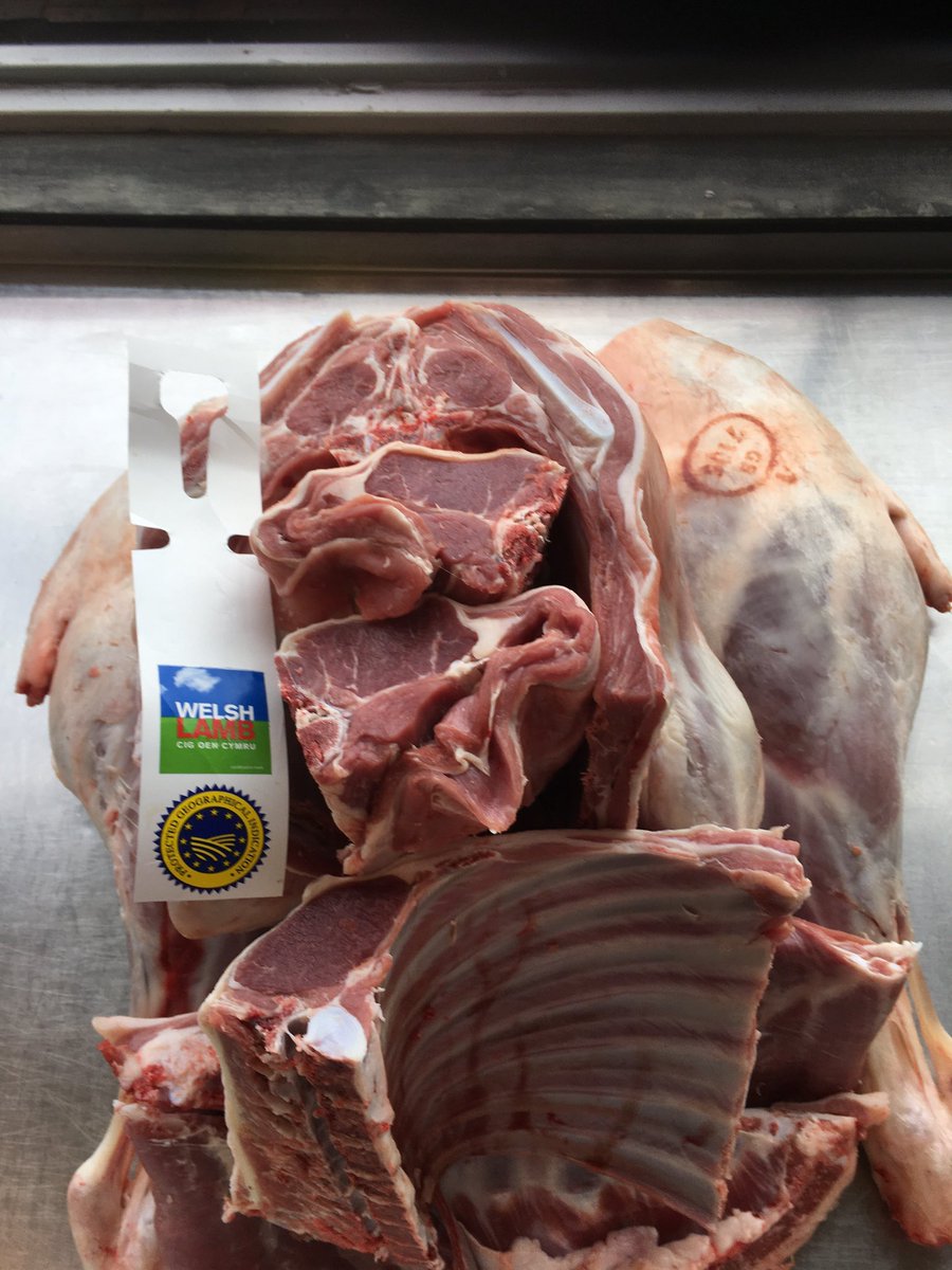 Anglesey salt marsh lamb on it’s way to Tatws trading from tomorrow 😍😍