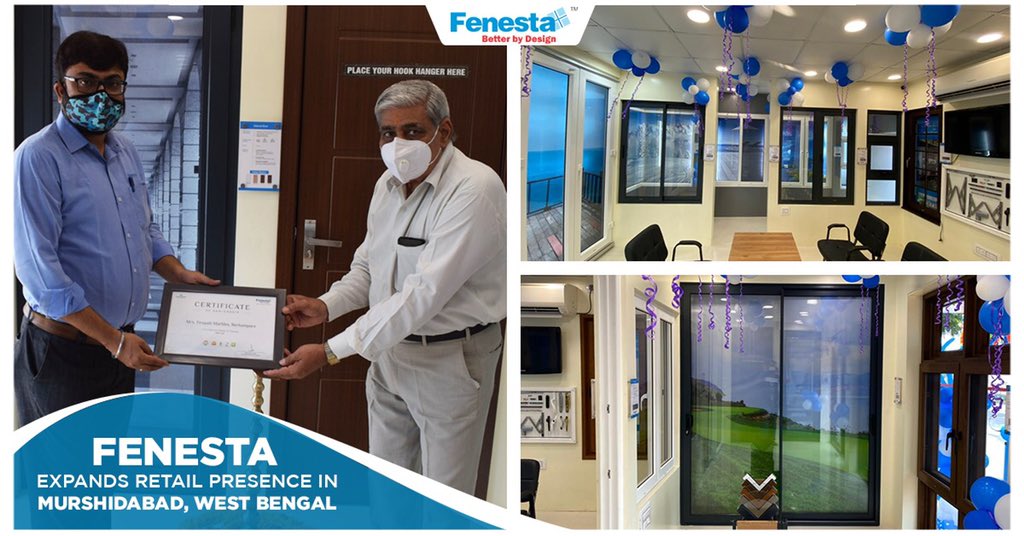 Fenesta Windows on Twitter "Fenesta launches its new showroom in