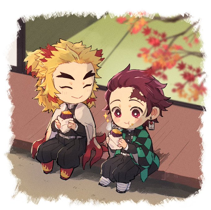 🔥🎴も一緒に🍠食べてほしいな… 