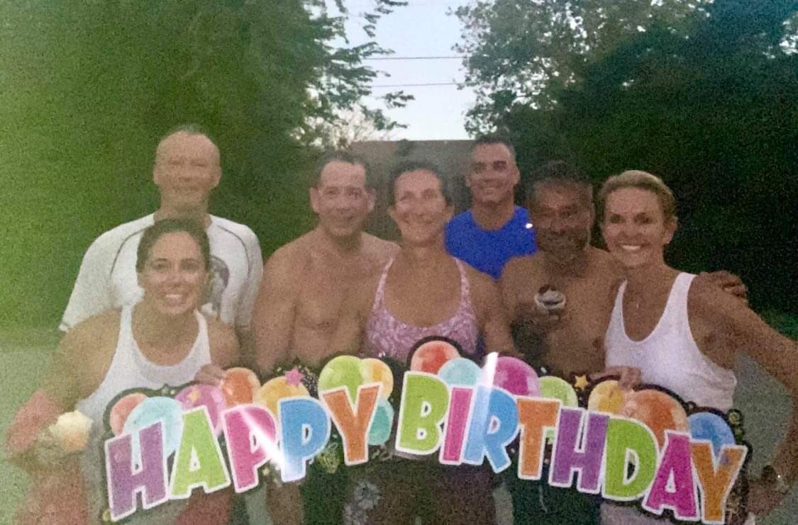 koconnor63's tweet photo. A sweaty six miles of hills to celebrate my friend Nancy’s birthday! 🎂🎉🎈
#runningfriends #texasrunning #waco https://t.co/mRFnyop8nC