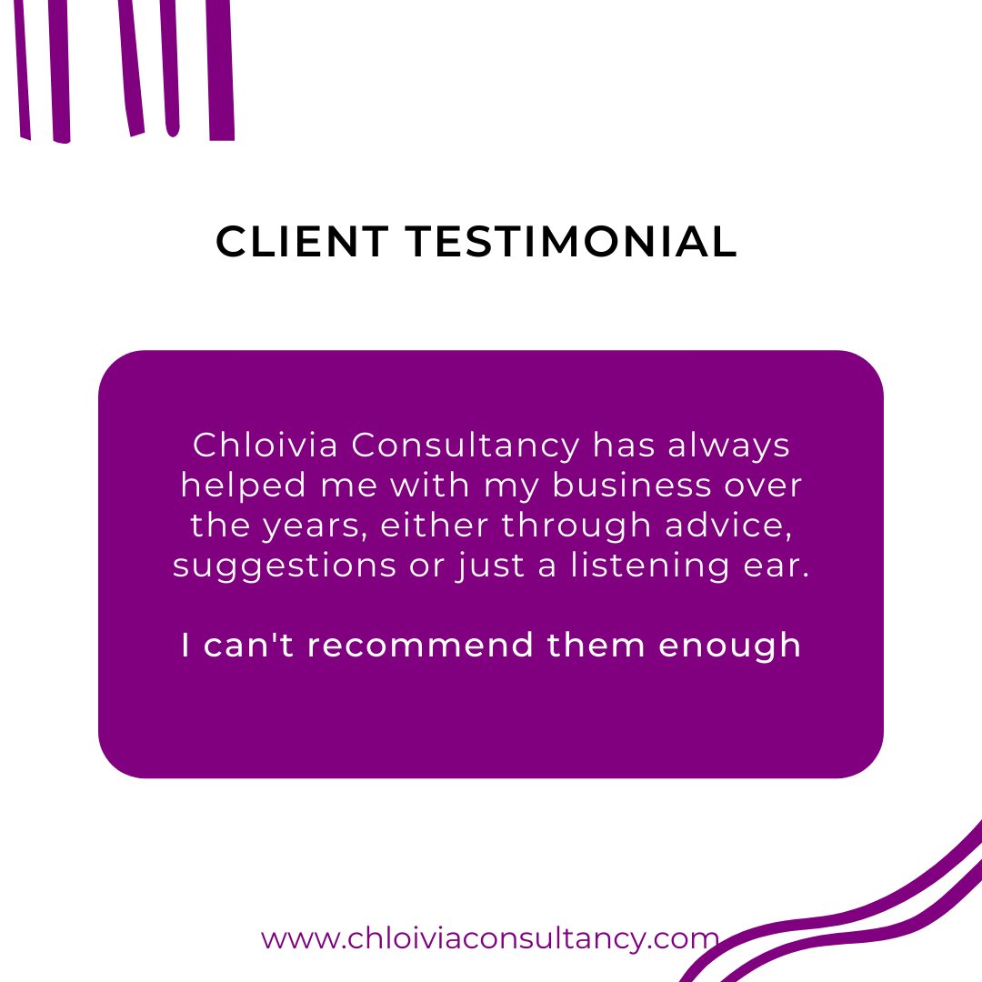 Chloivia's tweet image. See what one of my satisfied clients have to say about their experience working with Chloivia Consultancy.