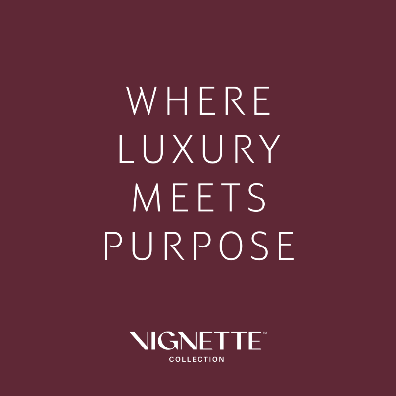 IHGhotels's tweet photo. Introducing @VignetteHotels, the newest addition to our family of brands, where every one of our hotels enriches in its own distinct way. With a positive initiative in each of our hotels, you can leave knowing you helped to build a brighter future for the local community.