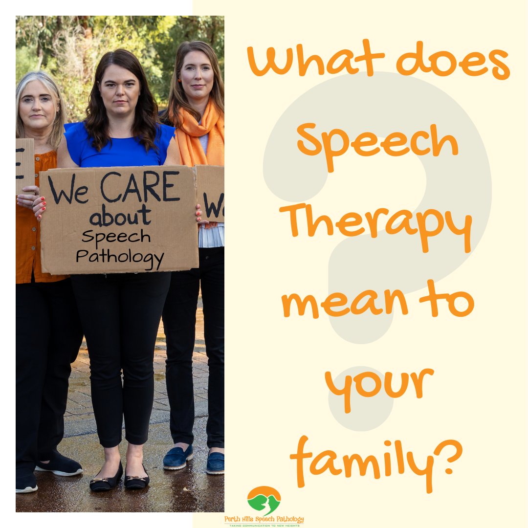 'To our family, speech therapy means our children are developing their language and communication skills to help build friendships and relationships with others.'

#PerthHillsSpeech #SPWeek #SpeechPathologyWeek #Language #Communication #Friendships #Relationships