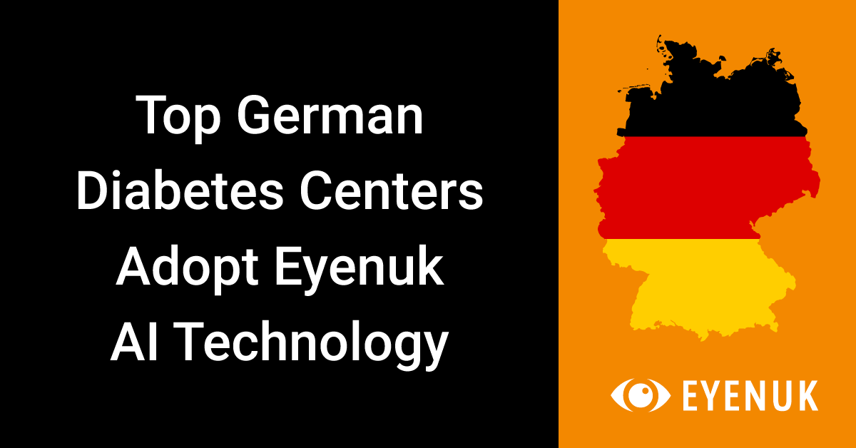 EyenukInc's tweet photo. Top German Diabetes Centers, including @HdzNrw , Diabetes Center Mergentheim, and @uni_tue Hospital adopt @EyenukInc #AI Technology. #diabeticretinopathy #diabetescare #artificialintelligence #telemedicine #EyeArt https://t.co/OF6MsWWfCV https://t.co/FVBbUNo4pT