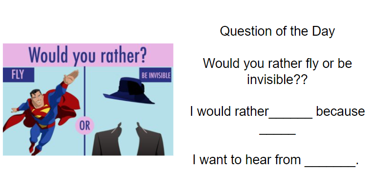 MissJFernandes's tweet image. #HCDSBSpecEDSummerLearning @jodij30 Sentence starters to begin a conversation!