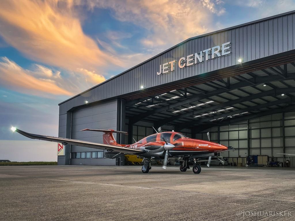 When she’s not zipping over to the UK she’s available for island tours. What a treat on an evening like this…. #flyprivate #isleofman