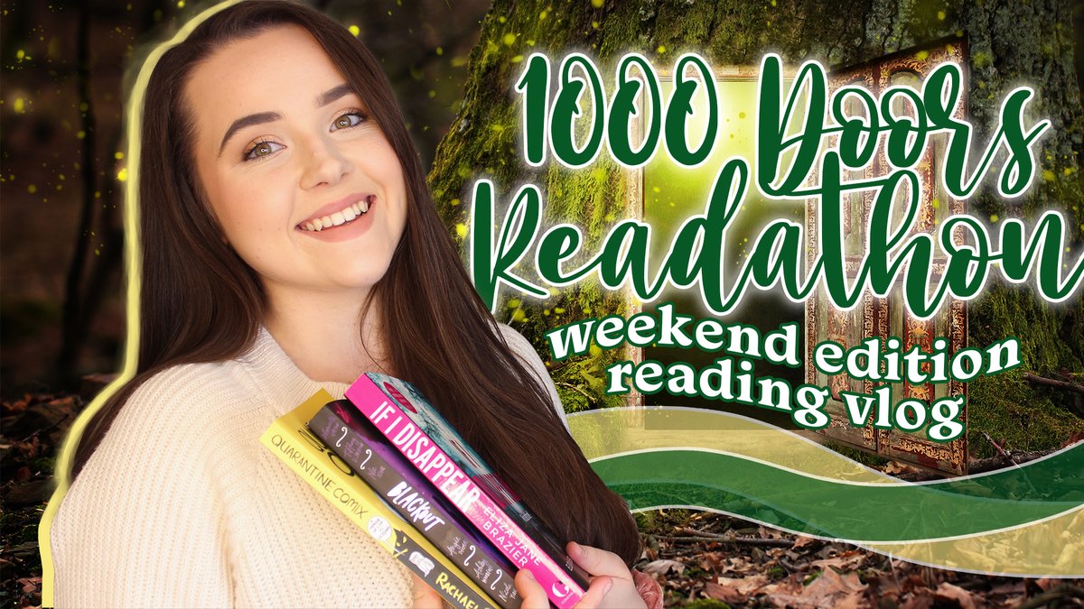 MY VLOG FOR <a href="/1000DoorsAthon/">The Thousand Doors Readathon</a> WEEKEND EDITION IS LIVEEEEEE!!!

youtu.be/VroqG8YyIh0