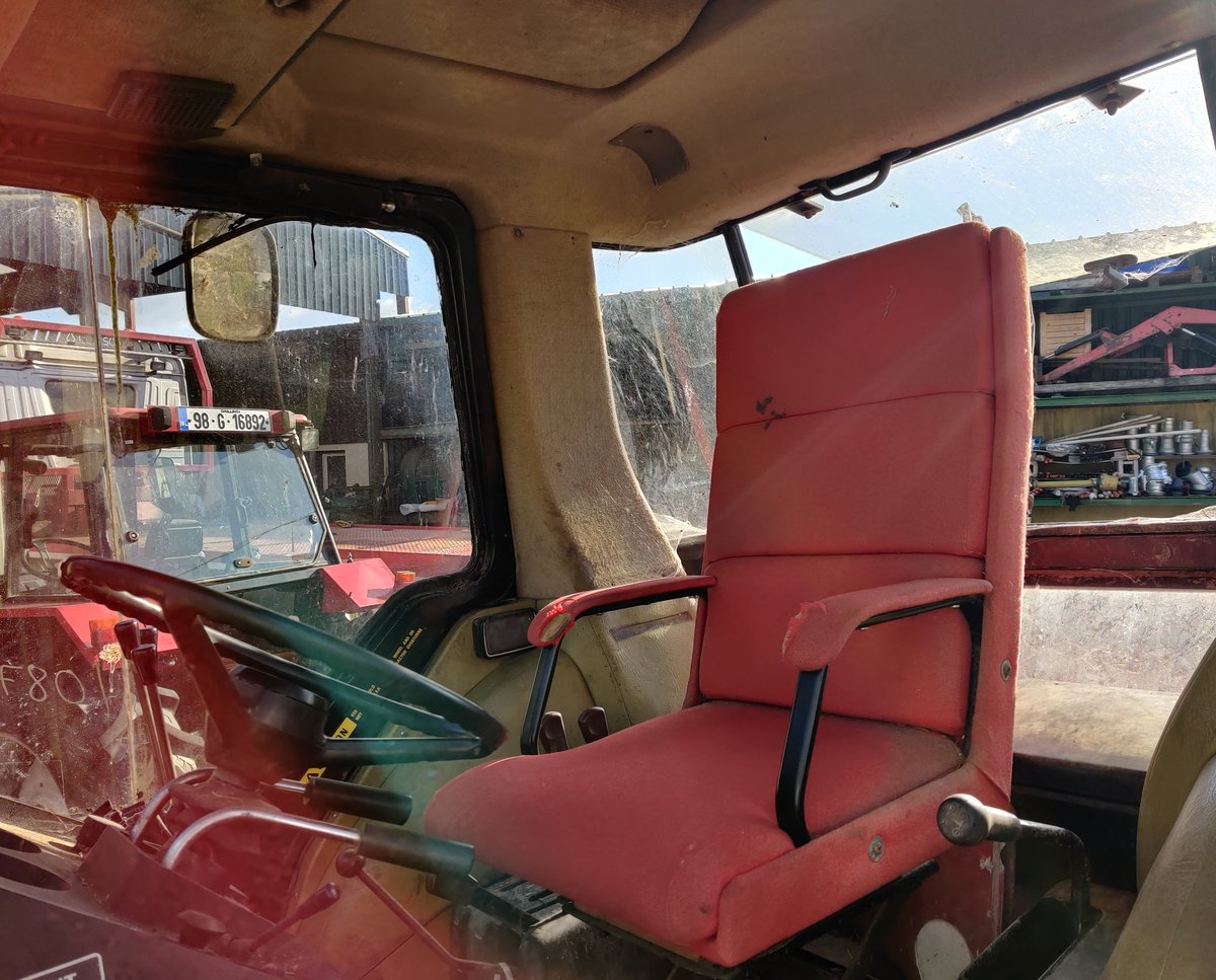 alleysullivan's tweet photo. I've seen every variety of tractor seat in my time, but this is one of the best. https://t.co/T59PM8zCLg