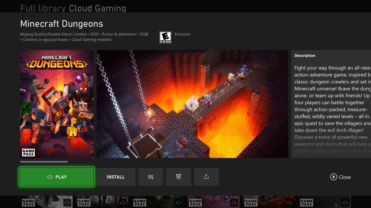 EspanaXcloud's tweet photo. #Xbox #xCloud Streaming, el juego en la nube de Microsoft, llegará a las consolas Xbox One estas navidades. Esto significa que podréis jugar a juegos exclusivos de la nueva generación de #XboxSeriesX y #XboxSeriesS desde vuestras consolas Xbox One. https://t.co/N6l6U8Vjeo