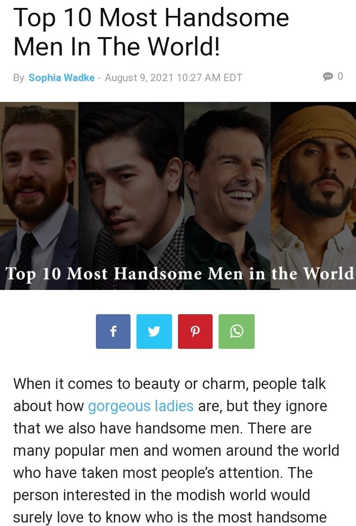 BTSquadInfo's tweet photo. [INFO]📰

¡Taehyung de @BTS_twt fue elegido como el 'Hombre más guapo del Mundo en 2021' por Best Toppers!
 
"Las apariencias no importan. Los hemos elegido según sus características físicas, humildad, sentido del humor y el equilibro entre la vida social con sus agendas". https://t.co/jSwOaVgb4P